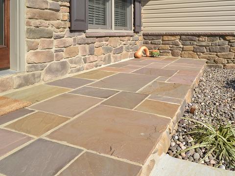 Old World Flagstone - Artisan Flagstone Autumn Brown
