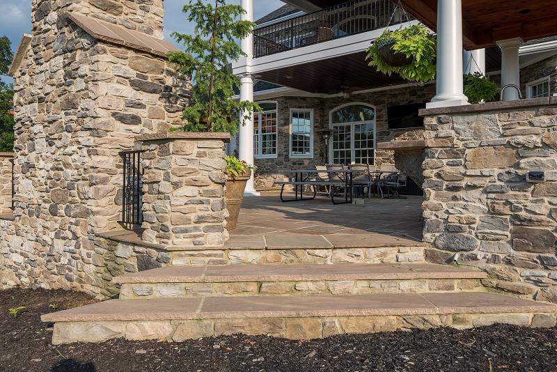 Old World Flagstone - Artisan Treads Autumn Brown