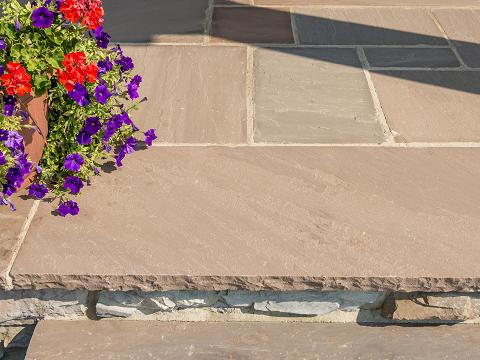 Old World Flagstone - Artisan Treads Autumn Brown