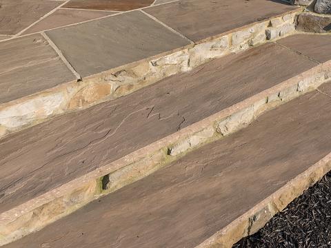 Old World Flagstone - Artisan Treads Autumn Brown